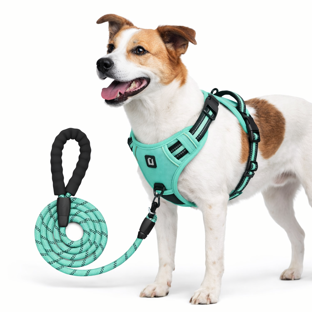 PawStride™ No-Pull Dog Harness with Leash — Calm, Controlled Walks