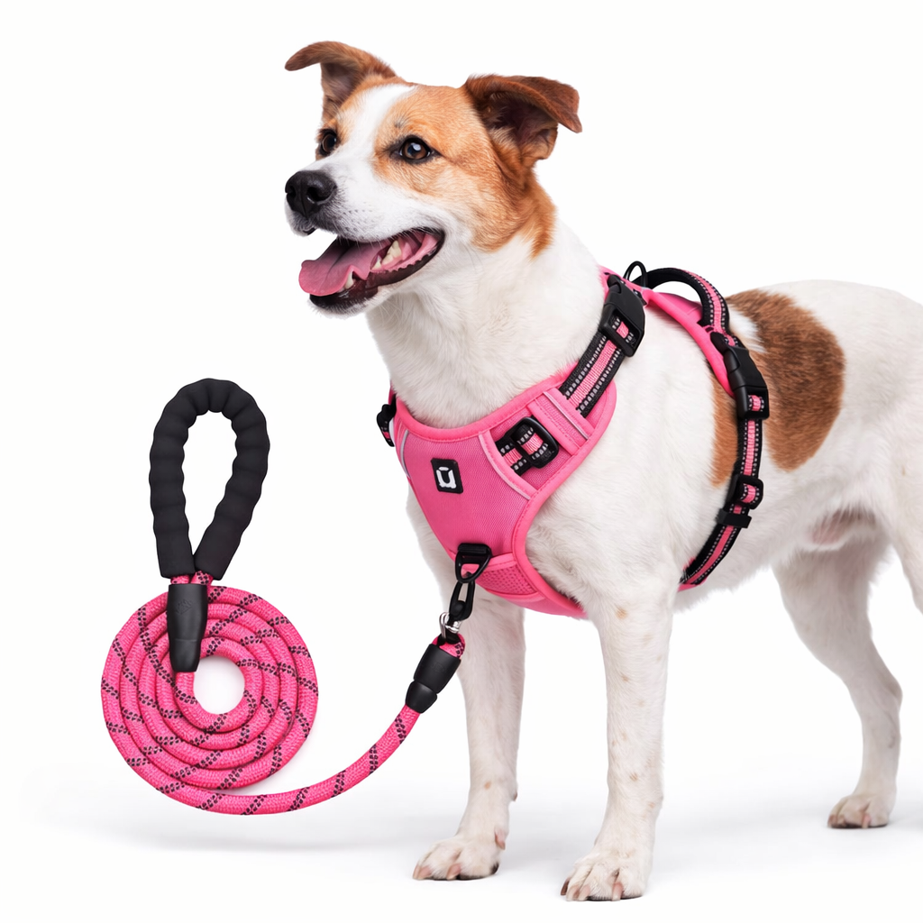 PawStride™ No-Pull Dog Harness with Leash — Calm, Controlled Walks