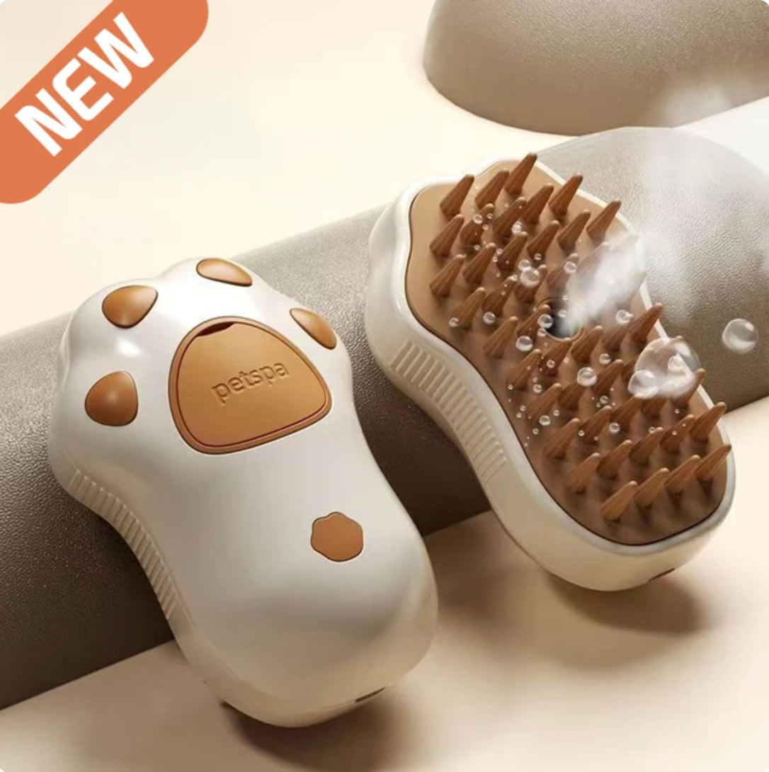 Finally — A Grooming Brush Your Pet Won’t Run From